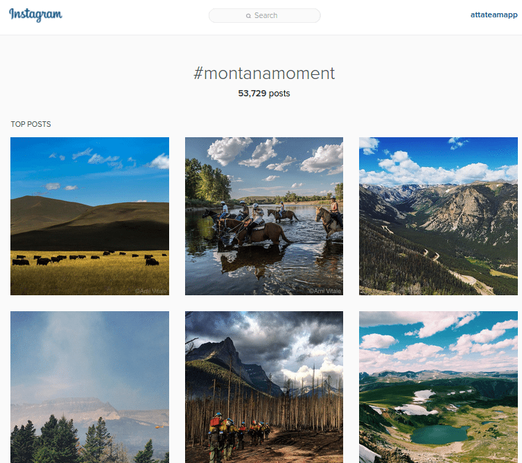 #MontanaMoment on Instagram